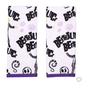 Nwt Beetlejuice Halloween 2 pc Hand Towels
